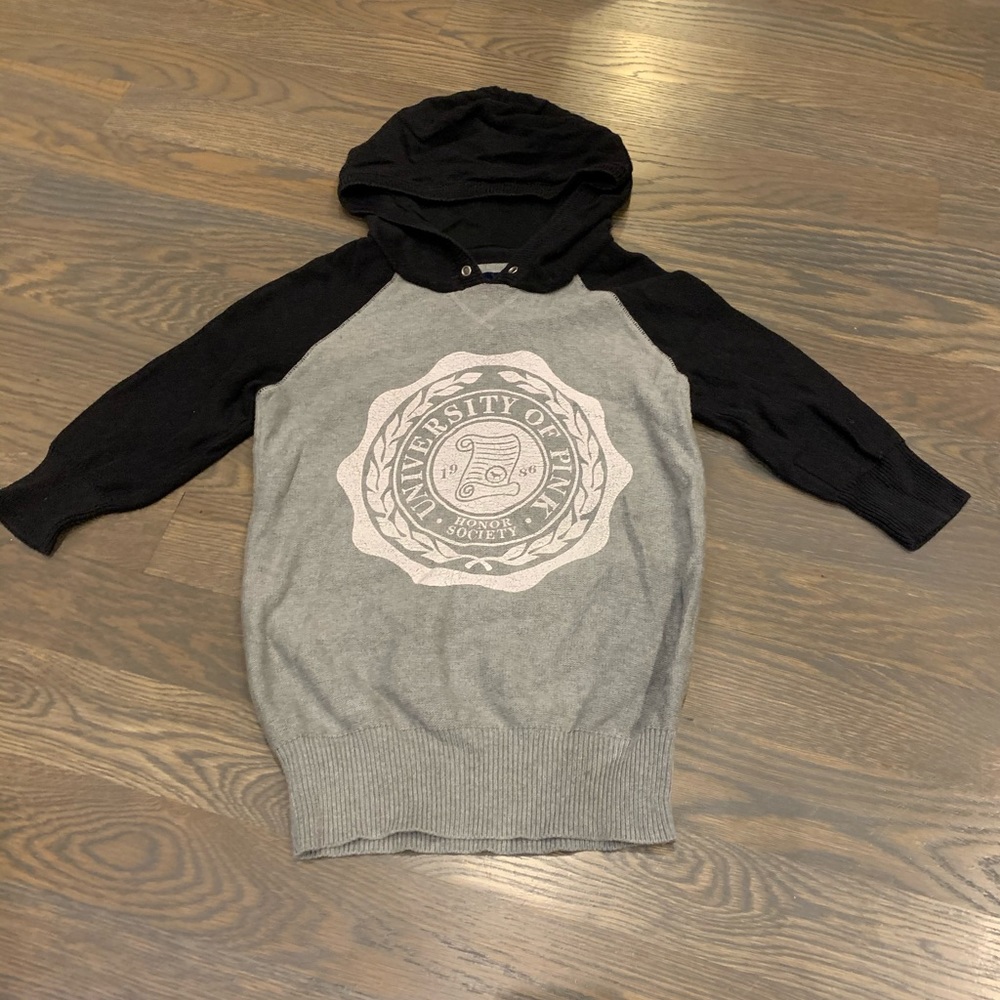 Victoria’s Secret Pink Cotton Hoodie Sweater - M